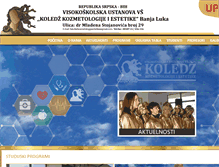 Tablet Screenshot of fakultetkozmetologije.com